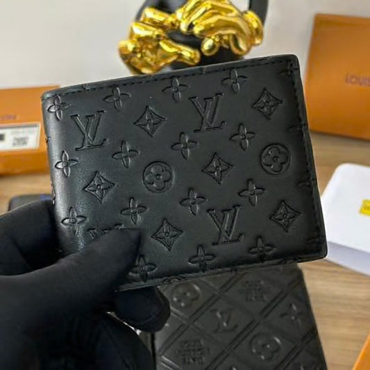 UOL LOU Black Monogram Imported Men’s Wallet 989561