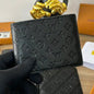 UOL LOU Black Monogram Imported Men’s Wallet 989561