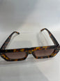 OID Leopard Frame Brown Shade Unisex Sunglasses D28 54 17 142