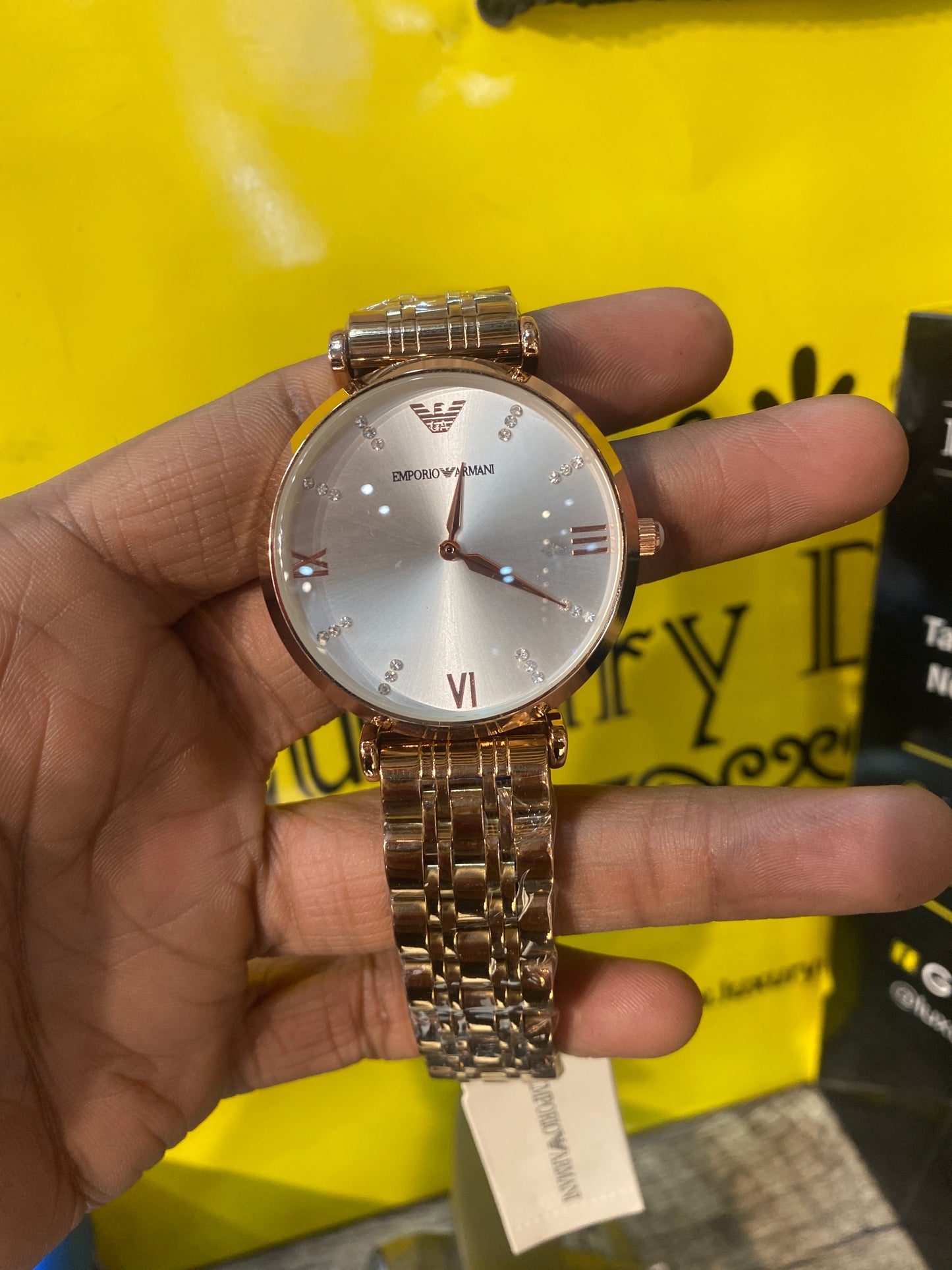 MRA Copper Chain Cream Dial Men’s Watch 988541