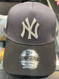YN Grey Black Colour White  Logo Imported Premium Quality Unisex Cap 990794