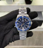 GAT Aquaracer Blue Dial Silver Chain All Chrono Date Working Premium Quality Men’s Watch 990720