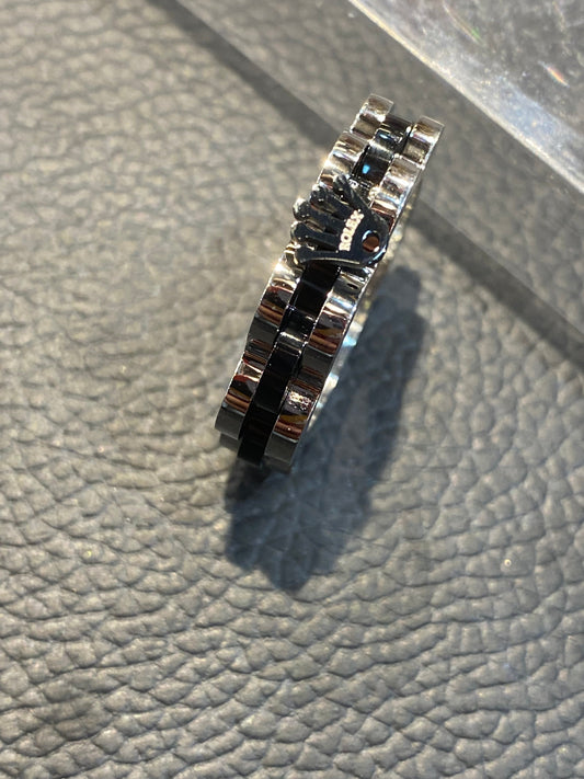 LOR Silver Black  Ring 987295