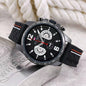 Mot Black Silicon Strap Black Dial Men Watch 988780