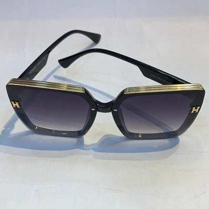 REH Black Frame Black Shade Sunglass 2233 65 10-145
