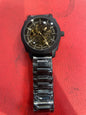 SOF FOS Black Chain Brown Dial Automatic Men Watch 990935