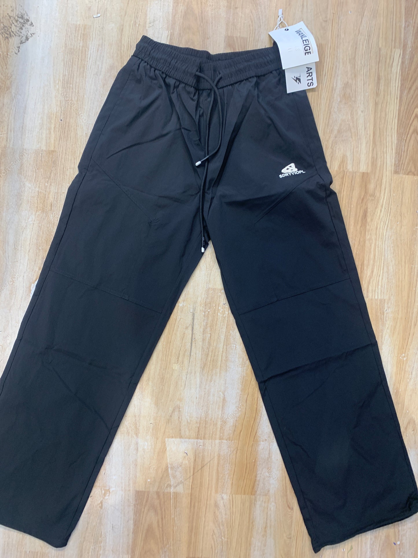 SDRTYIOPL Black Cargo Stretch Fit 8812