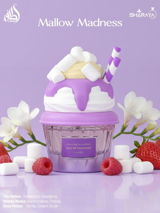 LATTAFA GIVE ME GOURMAND MALLOW MADNESS EAU DE PARFUM 75ML FOR WOMAN
