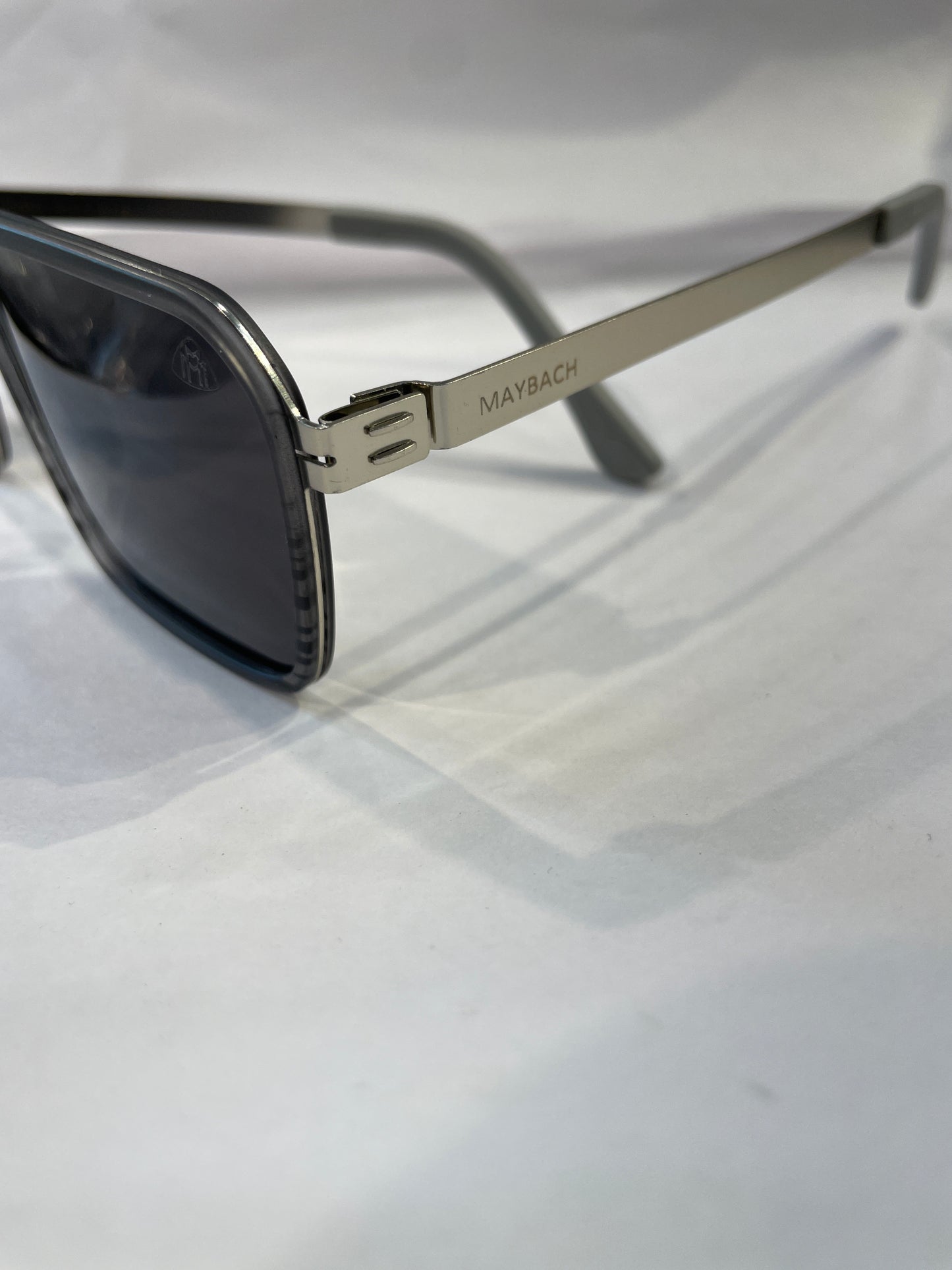 YAM Grey Frame Black Shade Unisex Sunglass MY-98329 C7 55 17 143