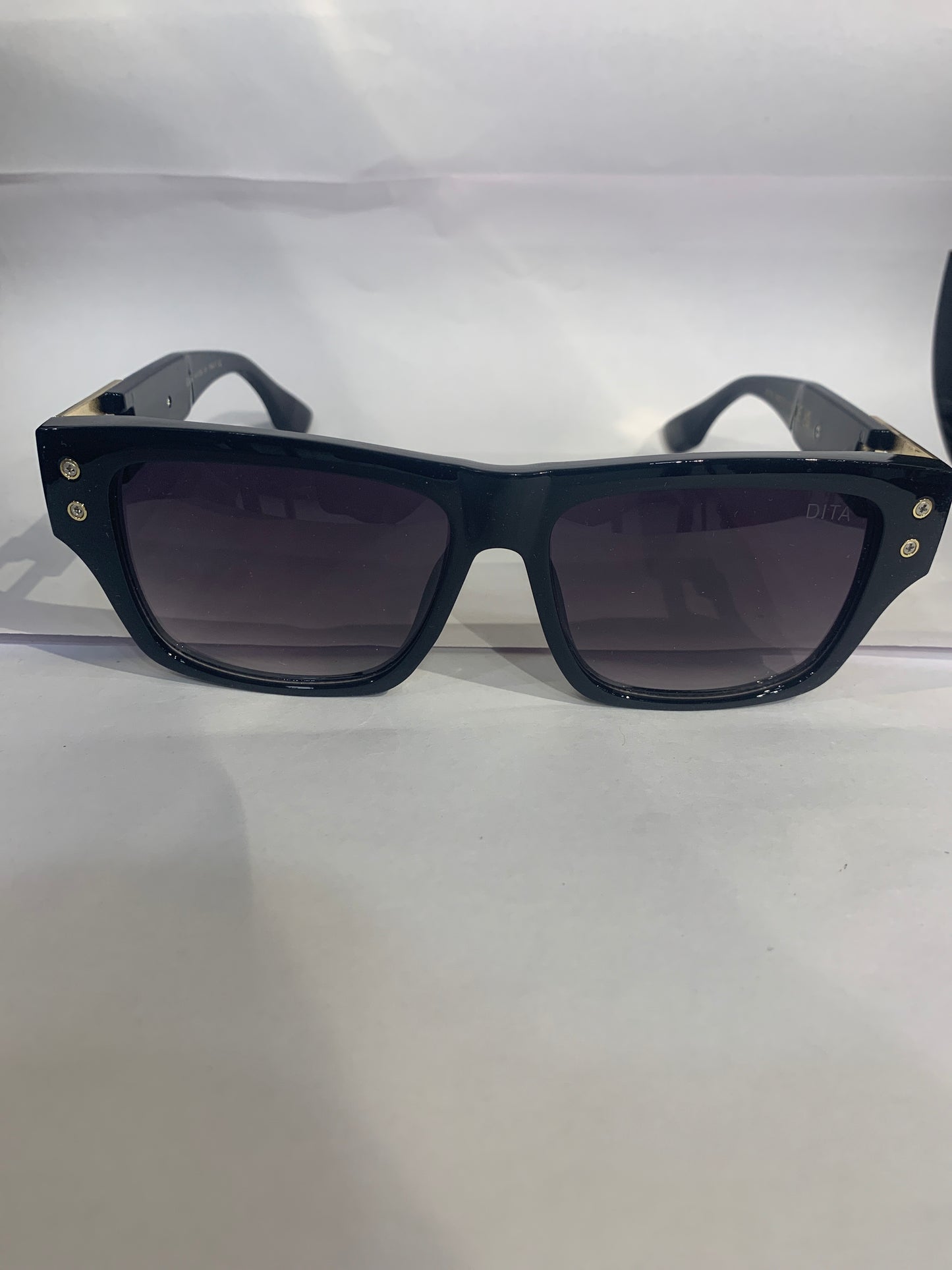 TID Black Frame Blackish Shade Unisex Sunglasses 3516 56 17 118