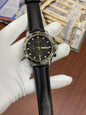 SIT TIS Black Leather Strap Black Dial Men’s Watch 988324