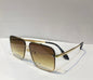 YAM Gold Frame Gold Shade Unisex Sunglasses 22002 60 16 145