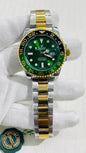 Lor Gold Silver Chain Green Dial Men’s Watch 989085
