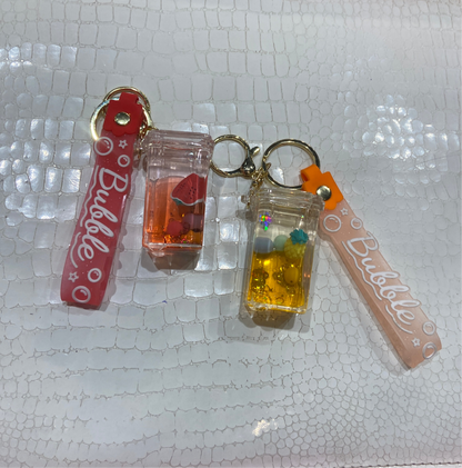 Imported Bubbles Liquid Multi Colour Keychains 988434