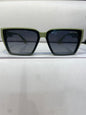 SLY Green Frame Black Shade Unisex Sunglasses 6132 63 13 143 C4