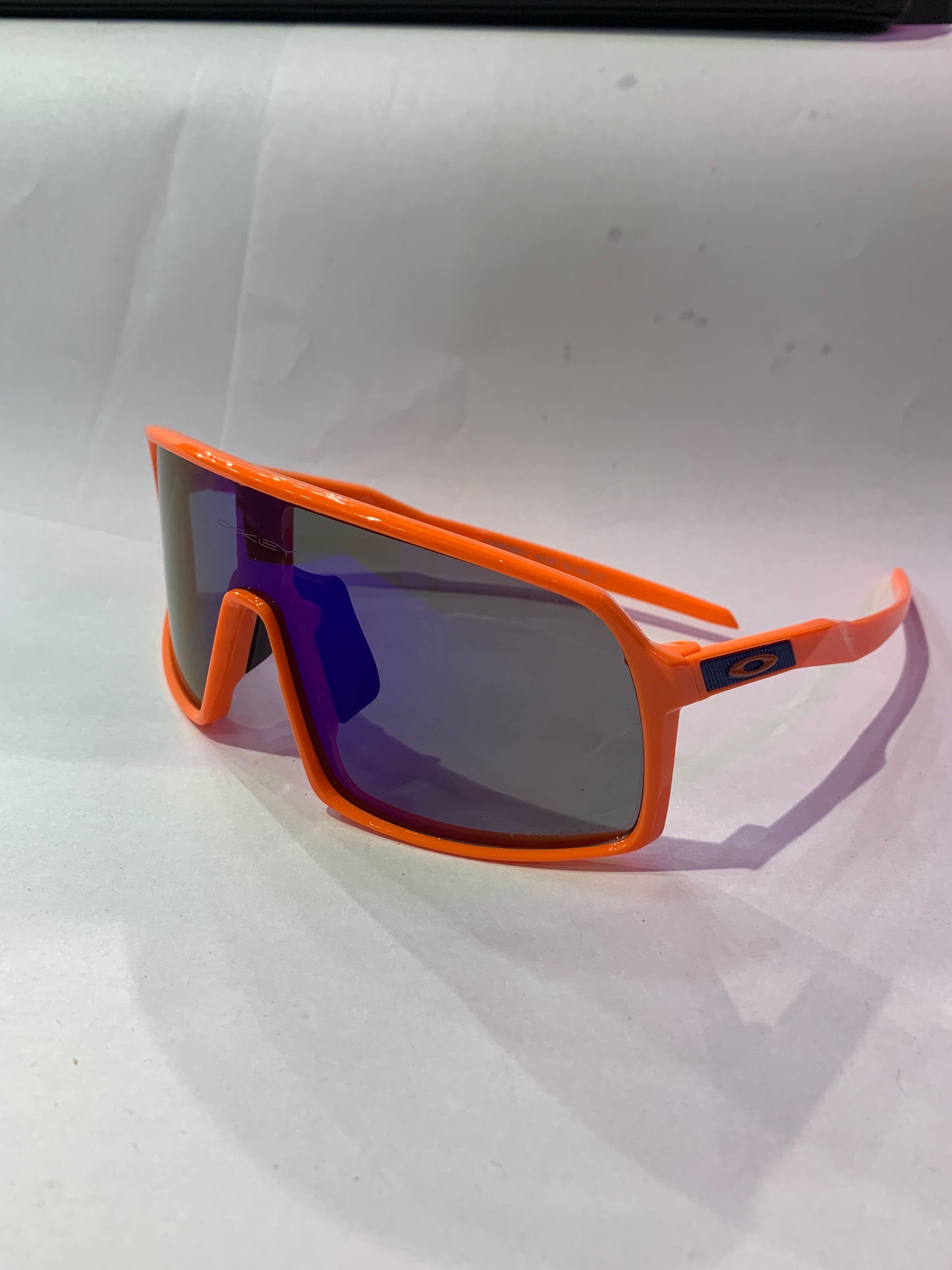 Kao Oak Orange Frame Black Shade Unisex Sunglass TO4927 60 18 140