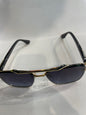 TID Black Golden Frame Black Shade Unisex Sunglass 5G77 52 20 152