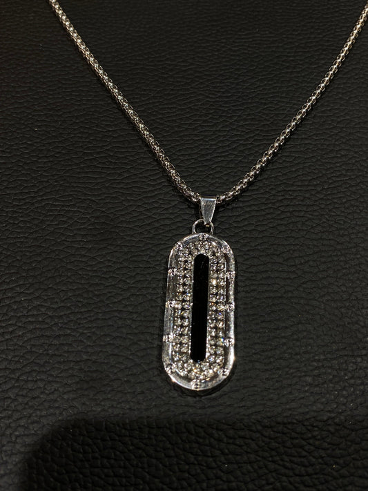 Silver Diamond Pendant 987328