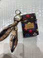 Imported Multi Colour Coin Pouch Key Chain 988424