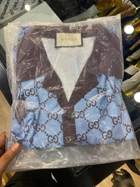CUG Shirt Blue Half Sleeve H9998
