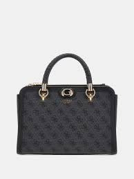 Eug Black Grey Tote Premium Quality Ladies Bag 989082