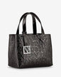Aix MRA Black Ladies Premium Quality Tote Bag With Magnetic Box 6681-2