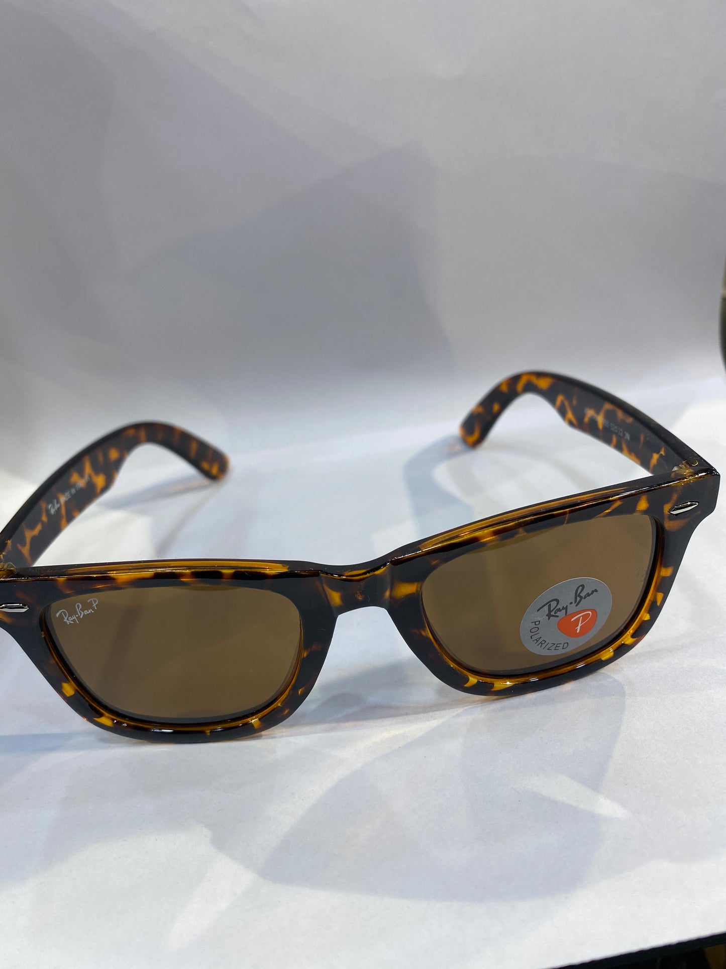 YAR RB Leopard Frame Brown Shade Unisex small Size Sunglasses RB2140 F 955 52 22 3N