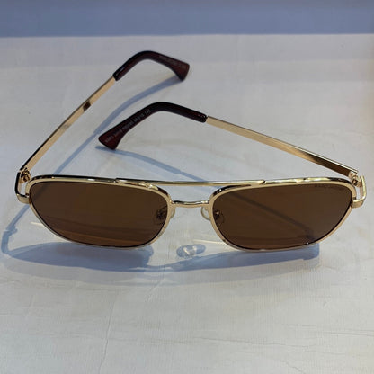 MAR RAM Golden Frame Brown Shade Sunglass 241/S R80190 59 18 145