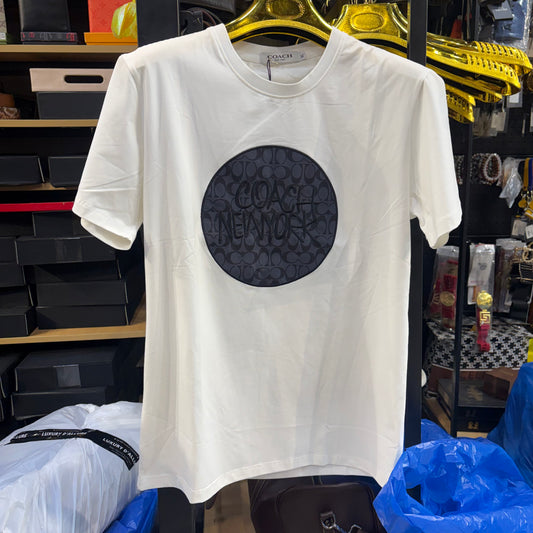 AOC COA White Colour Premium Quality Half Sleeve Men’s TShirt 3268