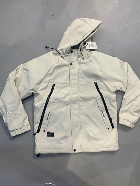 DRPINBO Cream Colour Premium Quality Oversized Men’s Hooded Jacket K-9722