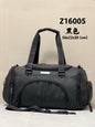 LAC CAL Black Colour Italian Leather Imported Premium Quality Duffle Bag Z16005