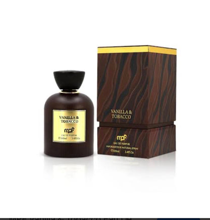 MPF VANILLA & TOBACCO EAU DE PARFUM 100ML FOR MEN