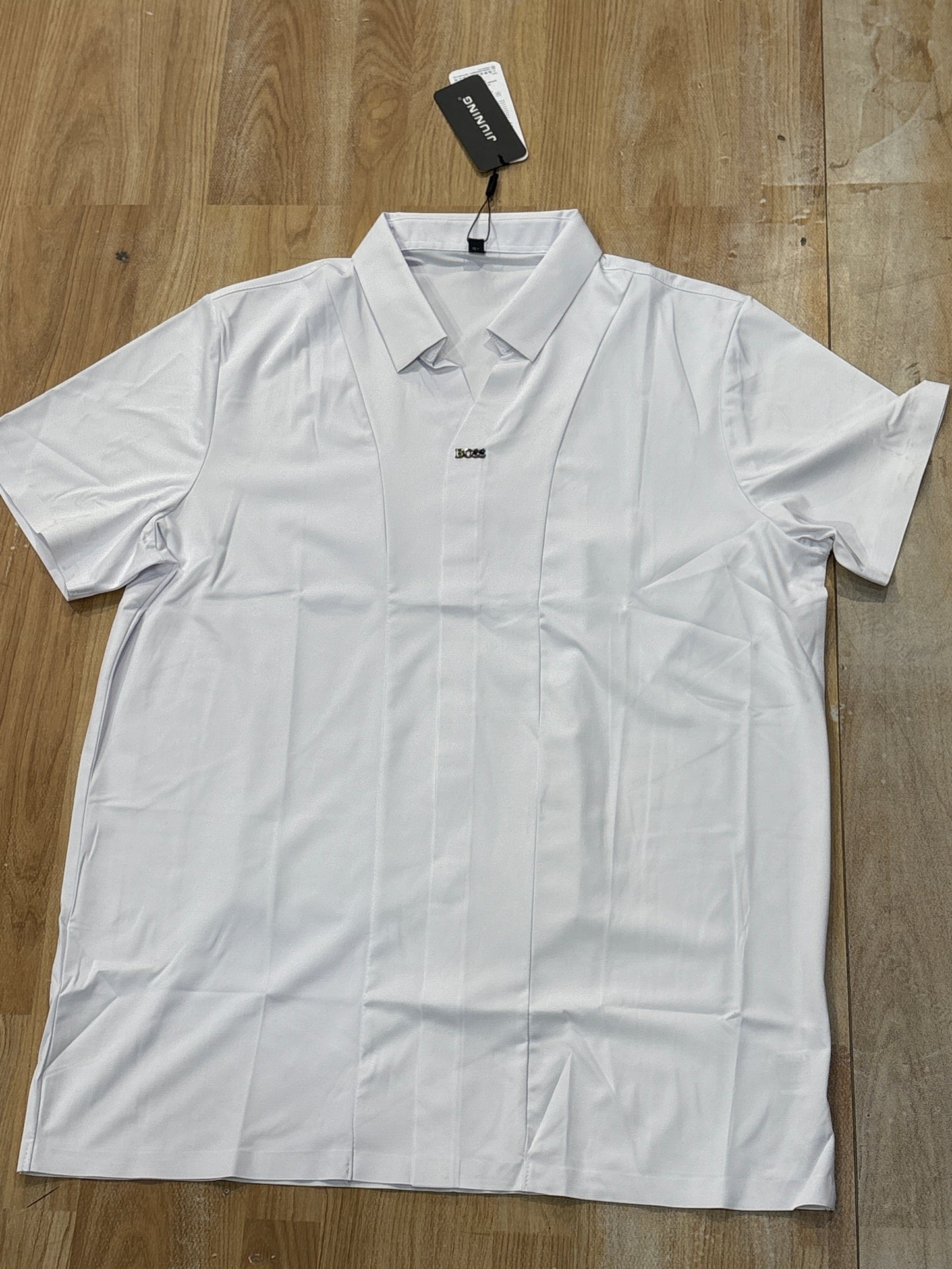 Sob White Colour Colour Imported Premium Quality Half Sleeve shirt 388