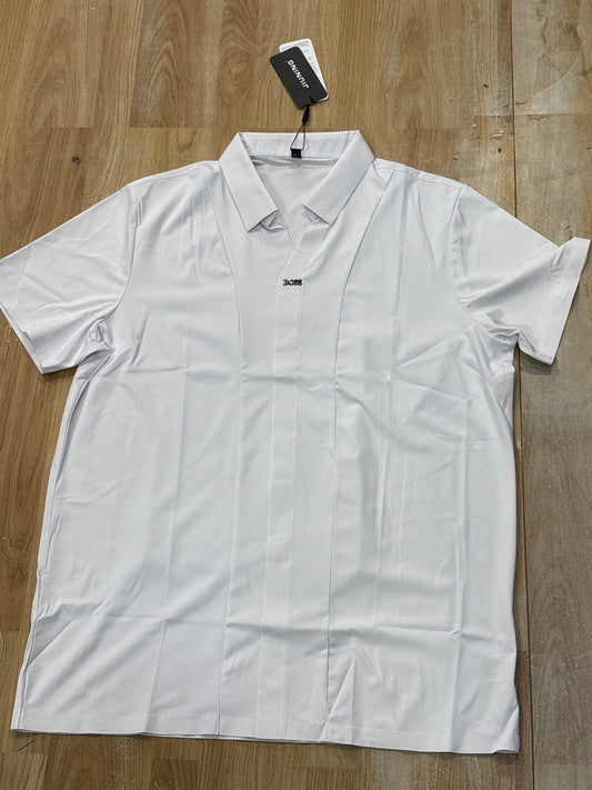 Sob White Colour Colour Imported Premium Quality Half Sleeve shirt 388