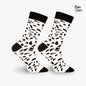 PAPA SOCKS White & Black Colour BoldCow Edition Premium Quality Full Unisex Socks 989942