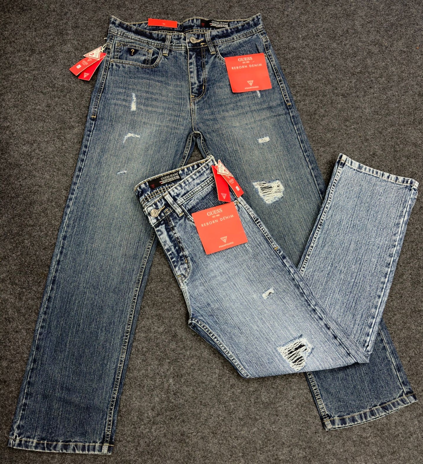 EUG Blue Colour With Premium Quality Regular Fit Jeans 28071