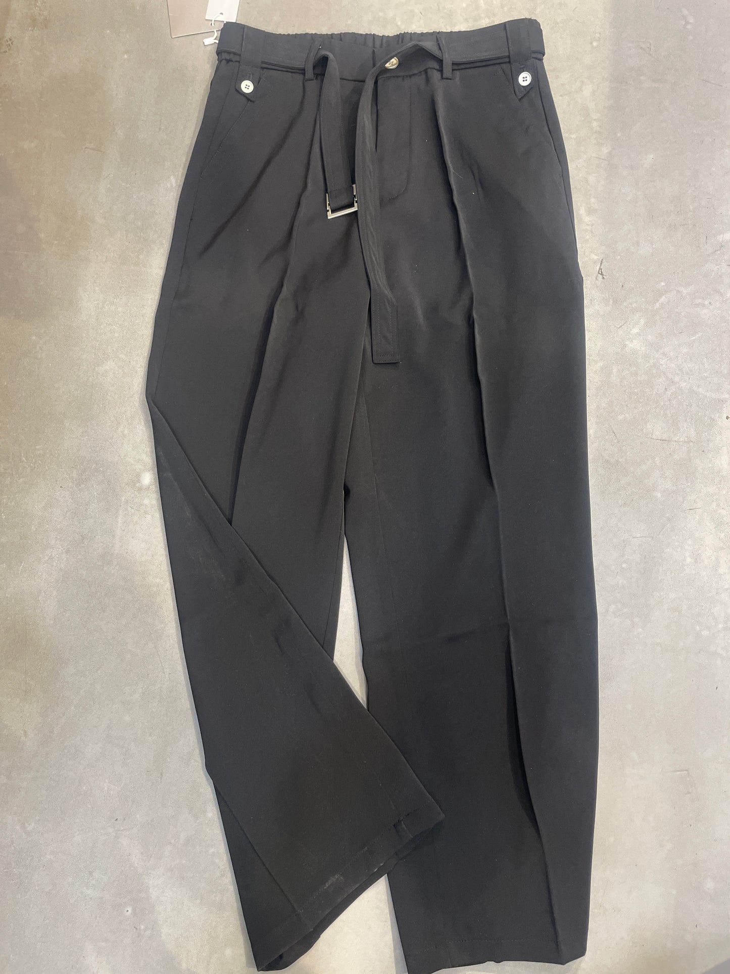 J.JN Black Colour Premium Quality ImpKorean Pant Straight Fit 6J621