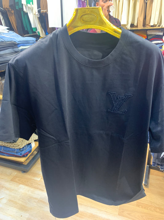 UOl Black Tshirt Back Print 88012