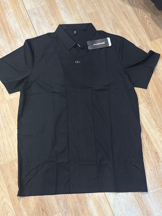 Cug Black Colour Colour Imported Premium Quality Half Sleeve shirt 388