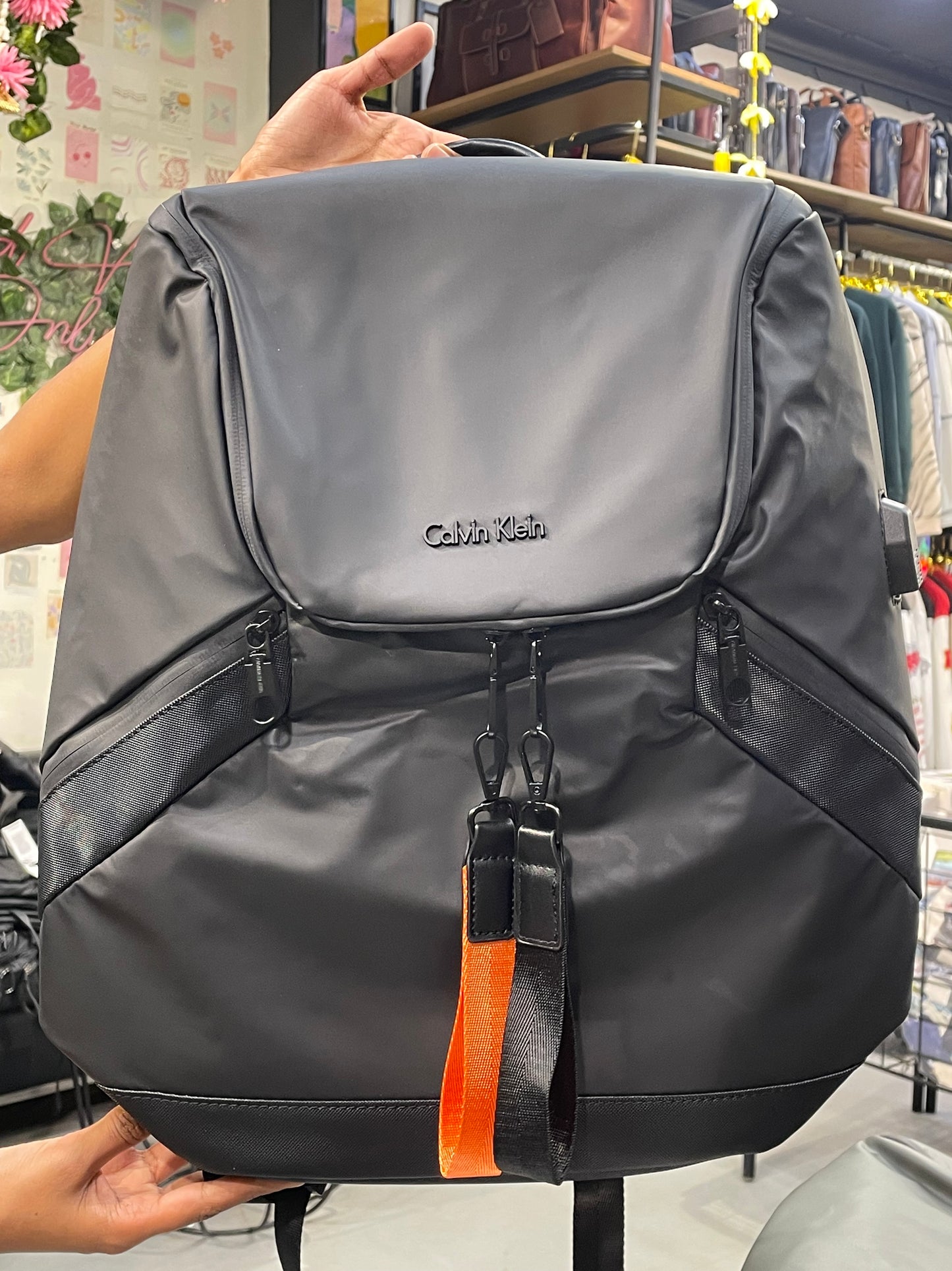 LAC Backpack With USB Charging Port Unisex Premium Quality K20219#