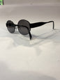 LEC Black Frame Black Shade Unisex Sunglasses 25003 55 17 145