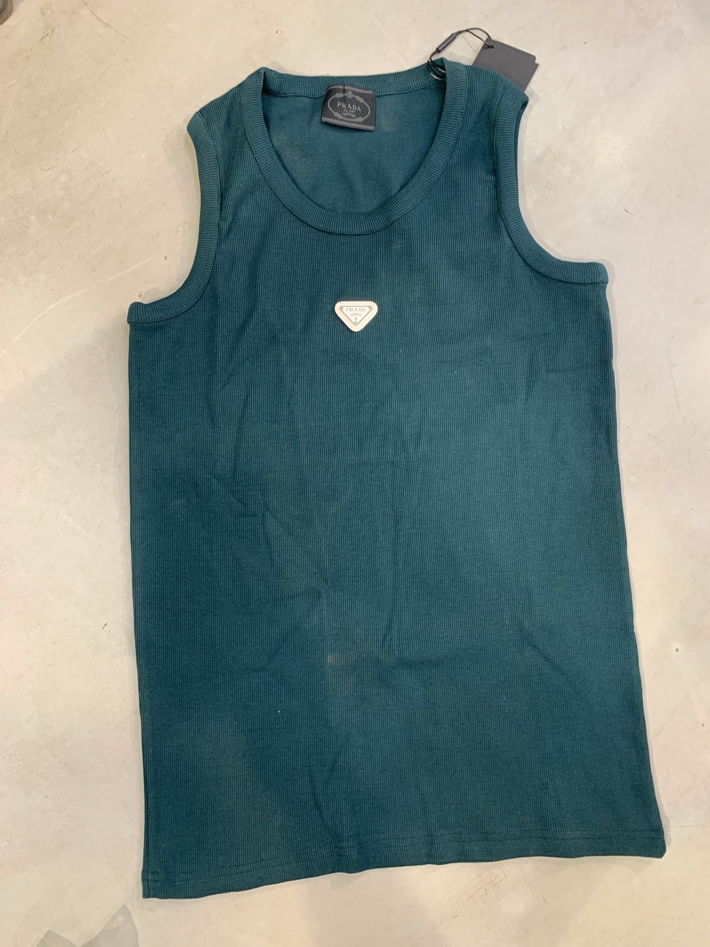 ARP PRA Teal Green Colour Metal Patch Unisex Tank Top 990089