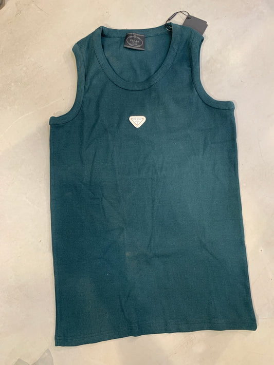 ARP PRA Teal Green Colour Metal Patch Unisex Tank Top 990089