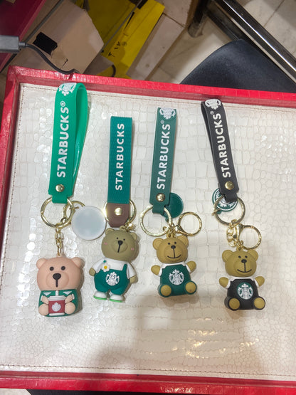 Starbucks Silicon 3D Keychains 988436