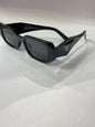 Arp Black Frame Black Shade Unisex Sunglass Sun045