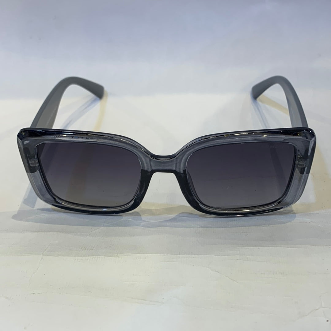 LAB Grey Transparent Frame Black Shade Sunglasses GD8106 52 22-143