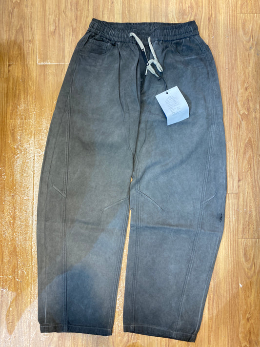 TX/FAMOUS Grey Faded Colour Baggy Fit Jogger Pant 9088