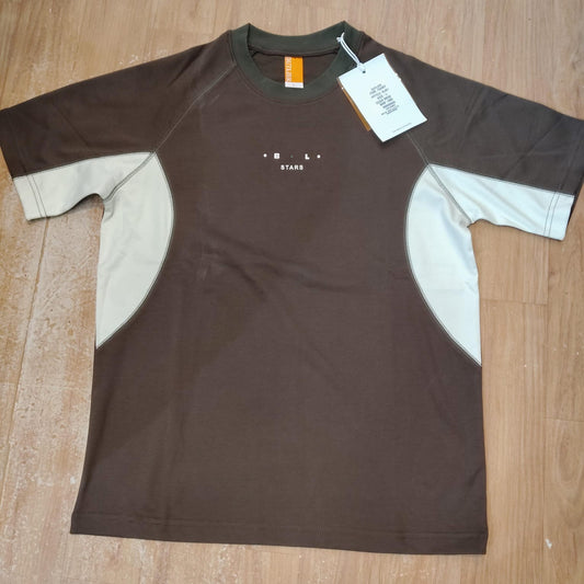 OUTLIER Brown Cream Colour  Premium Quality Round Neck T-Shirt OL 461