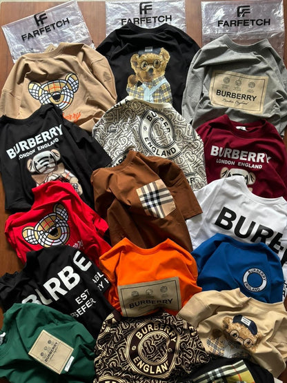 RUB Brown Colour With Rub Print Premium Quality Drop Shoulder Tshirt 65616