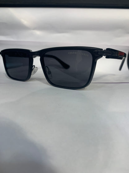RHC Black Frame Black Shade Unisex Sunglasses 3519 55 20 142